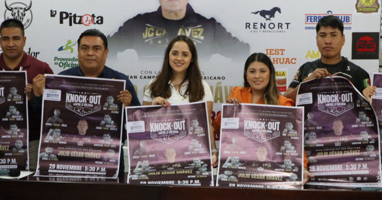 Julio César Chávez estará en Altamira como parte del evento ‘Knock Out contra la violencia’