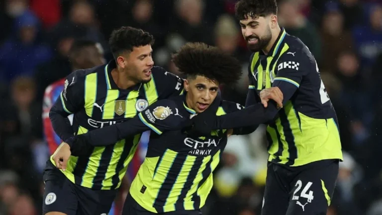 El Manchester City vuelve a caer en un estancamiento y solo consigue un empate frente al Crystal Palace