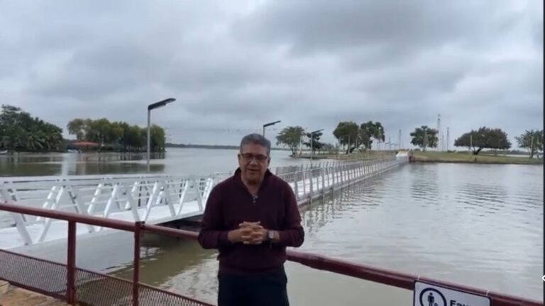 Altamira alista inauguración del Puente Flotante de la Laguna de Champayán