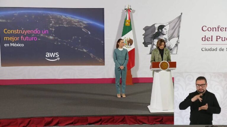 Amazon invertirá 5,000 millones de dólares en México, anuncia el Gobierno