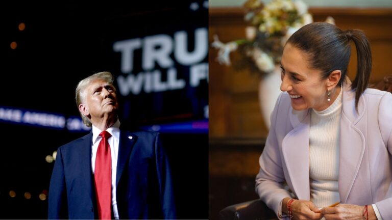 En México no gobierna ni Calderón ni García Luna, responde Sheinbaum a Trump