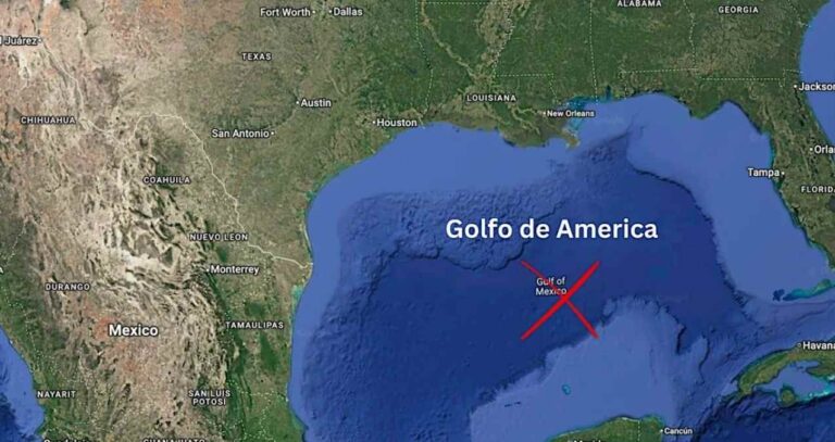 Google sí modificará en Maps el nombre del Golfo de México
