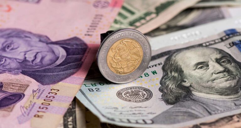 El peso mexicano se recupera 1.31% tras pausa arancelaria entre México y EU