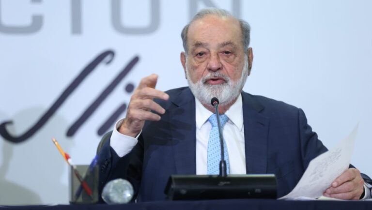 Carlos Slim pide a la IP apoyar con todo al Plan México de Sheinbaum