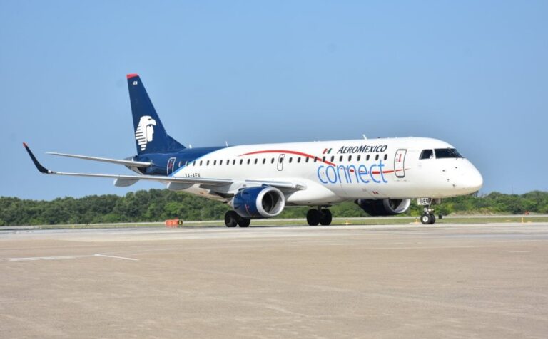 Avión aterriza de emergencia en Tampico
