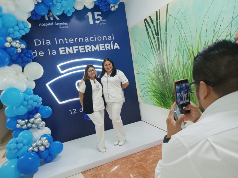 Celebra Hospital Angeles Tampico la dedicación de su personal de Enfermería