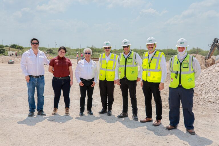 Avanza construcción de la Subestación Eléctrica Santander Banco I en Reynosa