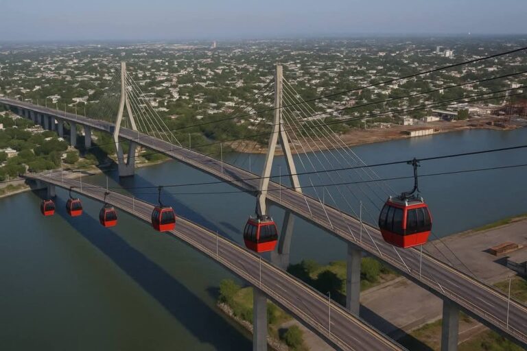 ¿Un teleférico sobre el río Pánuco en Tampico? Este es el plan de Tamaulipas