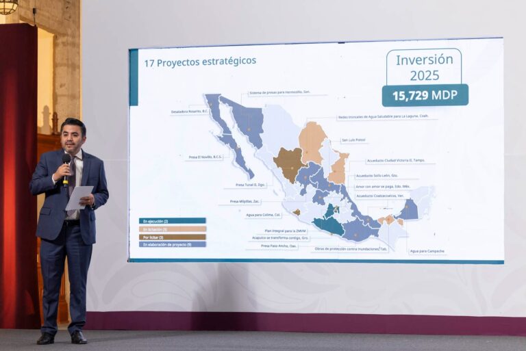 Tamaulipas, segundo estado con más inversión en proyectos hídricos: Conagua
