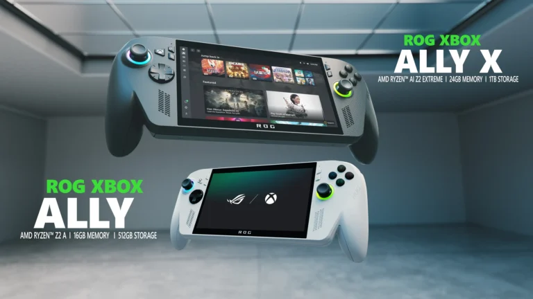 ROG Xbox Ally: la nueva consola portátil de Xbox y ASUS con Windows llegará en 2025