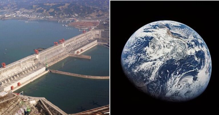 Una presa en China ha afectado la rotación de La Tierra