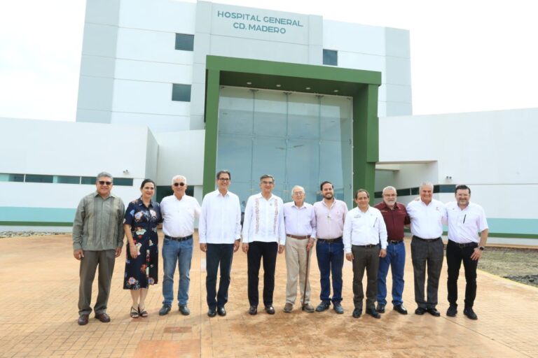 Lleva 88% de avance el nuevo Hospital General de Ciudad Madero